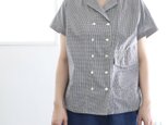 tailored french shirt (pg/organic cotton)の画像