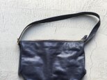 BUCKLE SHOULDERBAG NAVYの画像