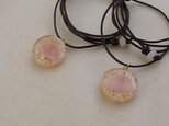 【ご予約品】さくら貝のコードネックレス（丸・M）