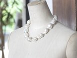 Fresh Water Pearl Baroque Necklace －large－の画像