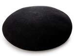 ウール ベレー帽 キッズ ブラック Ｍサイズ [YO-BR003-BK-M]の画像