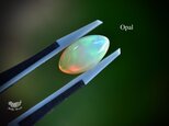 魔法の彩り★虹プリズム強★エチオピアオパール　ルース opal017の画像