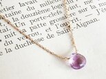 14KGF Amethyst Necklaceの画像