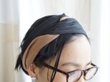 ○30%OFF○woolmix patchwork turban 〈e〉