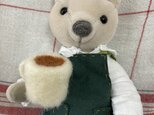 カフェのクマさんの画像