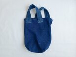 tote bag #3 藍の画像