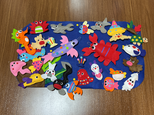 大物入り☆フェルトのお魚つりセット☆27匹の画像