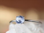 4mm大粒*サファイア　宝石質AAA天然石　クリスマス　誕生日　プレゼント　リング　指輪　サファイヤ　9月誕生石　パワーストーンの画像