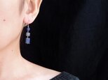 送料無料【K14gf】モビールピアス／labradorite × lapis lazuli／１点物