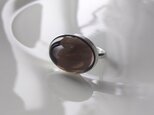 グラウンディングのリング スモーキークォーツ