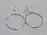 シルバーピアス 輪っか 【silver】
