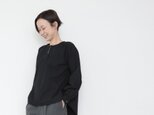 Sanada blouse / blackの画像