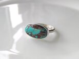 旅のお守りのリング① ターコイズ