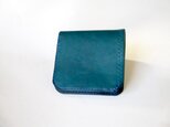 るかこ様オーダー品 イタリア革の二つ折り財布（お札とカード入れ）の画像