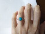 旅のお守りのリング⑧ ターコイズ