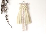 SALE!!!【受注製作】ウィービングタペストリー 『ivory white petit.』の画像