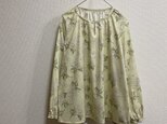 ギャザーブラウス アーカイブライラックの画像