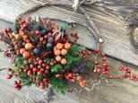 atelierBLUGRA八ヶ岳〜里山の秋葡萄蔓Wreath2104の画像