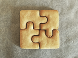 ジグソーパズル　クッキー　型の画像