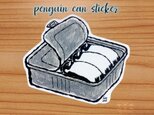 「ペンギン缶」ステッカーの画像