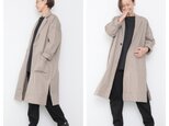 Ojisan coat / light grayの画像