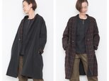 Genderless RV coat / bk・checkの画像