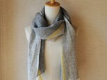 cashmere stall gray× yellowの画像