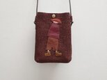 annco leather pochette [brown]の画像