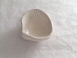 貝豆皿(アンティークホワイト)