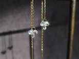 Ｋ18  Briolette cut Diamonds  Pierceの画像