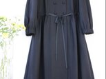 一枚限定★上質圧縮ニットウール100％　ロングワンピース★冬の画像