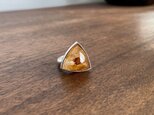 limonite in quartz ring (pyramid)の画像