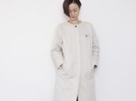 Mother coat / whitesmokeの画像