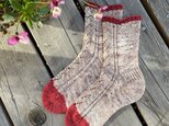 No.647 手編み靴下　