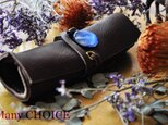 やみつきエルク・ロールペンケース(焦げ茶)限定品