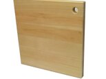 正方形 木製まな板 いちょう材無垢加工 使いやすいスクエアタイプ（正方形Ｓサイズ）※削り直しサービスあり※の画像
