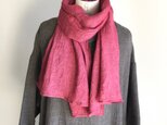 SALE!!　w-26 ウールと麻のスカーフ