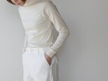 organic cotton/high neck /kinariの画像