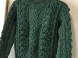アラン森のセーター