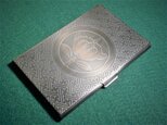 kyo様、専用ページ 家紋 彫金 カードケース 14枚収納タイプの画像