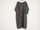 定番❀　コクーンタイプワンピース   ダークグレー