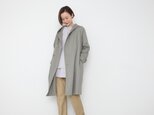 Light hoodie coat / sage greenの画像