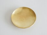真鍮の小皿　アクセサリートレイ　お香立て　minimal plate <utsuwa-SS> / brassの画像