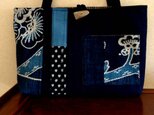 №230　藍染め古布のトートバッグ