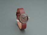 [ RED ] Walnut (size S) × Organic Sweden Leatherの画像