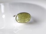 うぐいすのリング グリーンガーネット