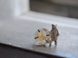 ※order TY様 : polar bear brooch and dendrite ringの画像