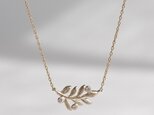 Foliage diamond necklace [P090K10]の画像