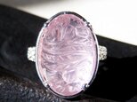ローズクォーツ リング / Carving Rose Quartz Ringの画像