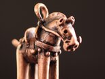 馬形埴輪 ペンダント/オブジェ　 （659-544/純銅製）の画像